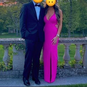 Pink Aidan Maddox Gown